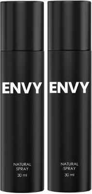 Envy Natural Spray Perfume Premium & Long Lasting 30 ML X 2 Eau de Parfum  -  60 ml(For Men)