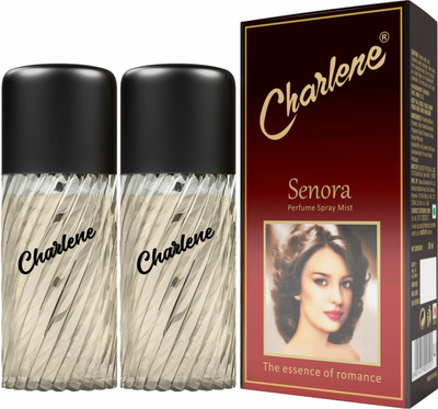 Charlene Spray Mist 2pcs (50ml each) Perfume  -  100 ml(For Men & Women)