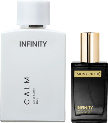 INFINITY Calm 100ml & Musk Noir 25ml Long Lasting Perfume Eau de Parfum  -  125 ml(For Men & Women)