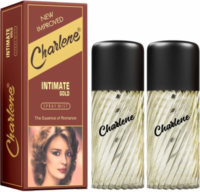 Charlene Spray Mist Intimate Gold 2pcs (30ml each) Perfume  -  60 ml(For Men & Women)