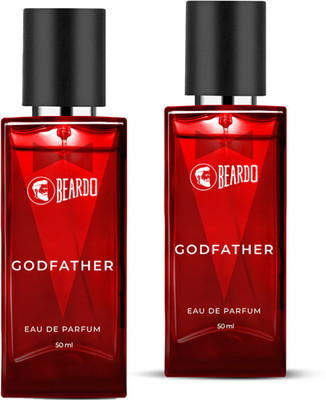 BEARDO Godfather Perfume for Men, 50ml | EAU DE PARFUM ( Pack of 2) Eau de Parfum – 100 ml (For Men)