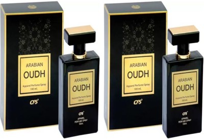 NUROMA CFS Arabian Oudh Black Eau de Perfume - 100 ml ( Pack of 2 ) Eau de Parfum  -  200 ml(For Men & Women)