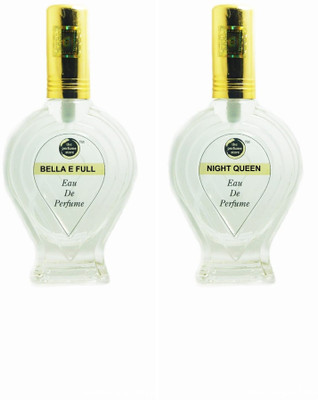 The perfume Store New BELA E FULL, NIGHT QUEEN Regular pack of 2 Perfume Eau de Parfum  -  120 ml(For Men & Women)
