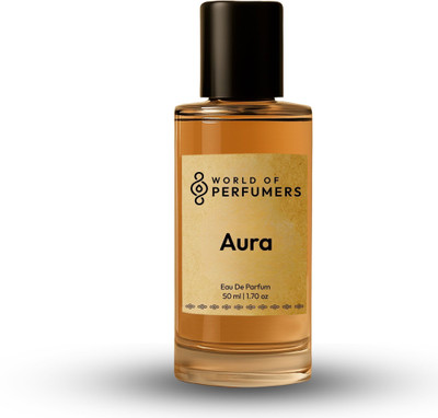 WORLD OF PERFUMERS Aura | Long Lasting Premium Fragrance | Elegant Gift for Every Occasion | Perfume  -  50 ml(For Women)