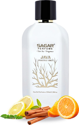 SAGAR JAVA POSIVE VIBE PERFUME FOR MEN AND WOMEN WITH ORANGE AND MUSKY SCENT. Eau de Parfum  -  100 ml(For Men & Women)