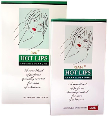 RIAN Hotlips 100ml + 30ml Eau de Parfum  -  130 ml(For Men & Women)