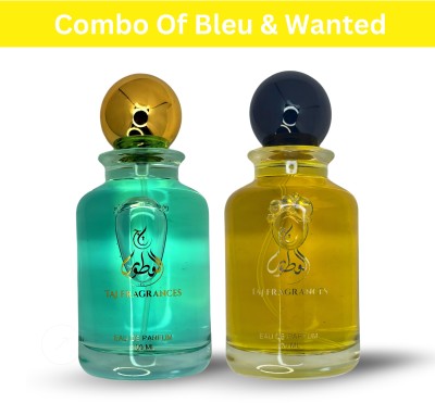 Taj Fragrances Combo Of Bleu De & Wanted Perfume 50ml Each Long Lasting Fragrance Eau de Parfum  -  100 ml(For Men & Women)