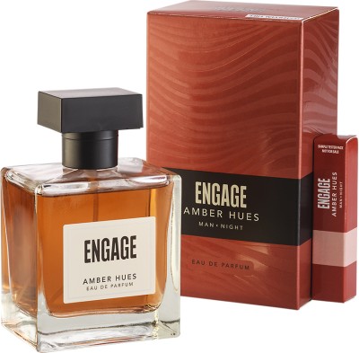 Engage Amber Hues Perfume, Ambery and Fruity, Ideal For Special Occasions, Tester Free Eau de Parfum  -  100 ml(For Men)