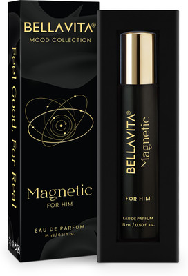BELLAVITA MOOD COLLECTION Magnetic Perfume for Men|Floral & Amber Notes|Long Lasting| Eau de Parfum  -  15 ml(For Men)