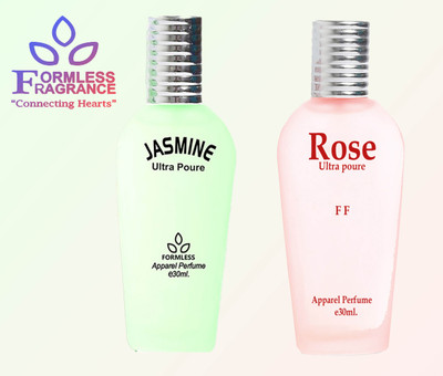 FORMLESS Jasmine & Rose Eau de Parfum  -  30 ml(For Men & Women)