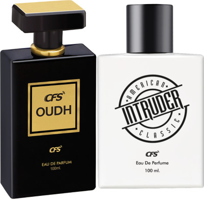 CFS Intruder White & Oudh Black Long Lasting Eau De Parfum Eau de Parfum  -  200 ml(For Men & Women)