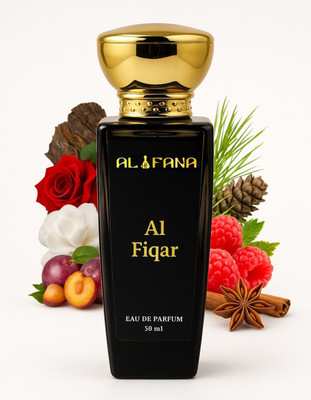 AL FANA Al Fiqar Eau De Parfum - Long-Lasting Luxury Fragrance - 50 ml Eau de Parfum  -  50 ml(For Men)
