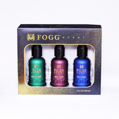FOGG Gift Set Combo Pack of 3 Eau de Parfum  -  90 ml(For Men & Women)