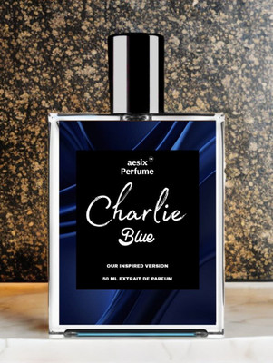 AESIX Charlie Blue Signature Men's Eau de Toilette – Strong & Long-Lasting Scent Eau de Parfum  -  50 ml(For Men & Women)