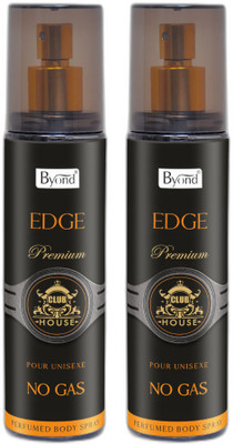 Byond Edge Premium No Gas Deodorant, Perfume Body Spray, Long Lasting Perfume  -  120 ml(For Men & Women)
