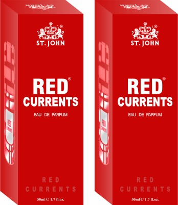 ST-JOHN Cobra Red Current 50ml Pack of 2 Body Perfume Spray Gift Pack Eau de Parfum  -  100 ml(For Men & Women)