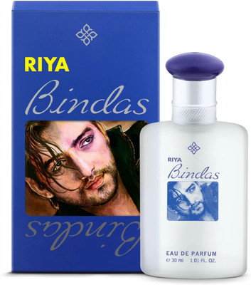 RIYA Bindas Blue Perfume |Unique Blends of Mint & Mandarin Eau de Parfum  -  30 ml(For Men)