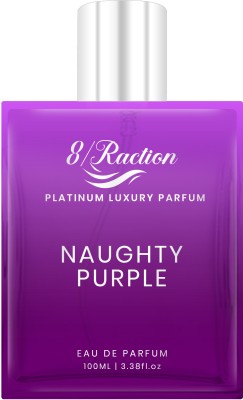 8Raction Platinum Luxury Naughty Purple Long Lasting Eau de Parfum  -  100 ml(For Men & Women)