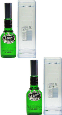 BRUT Original glass (Set of 2) Eau de Toilette  -  100 ml(For Men)
