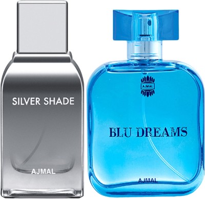 Ajmal Silver Shade & Blu Dreams EDP Eau de Parfum  -  200 ml(For Men)