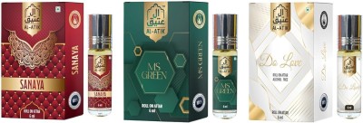 AL-ATIK SANAYA,MS GREEN,DO LOVE Perfume  -  18 ml(For Men)