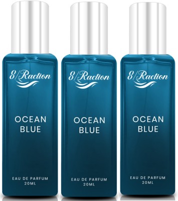 8Raction Ocean Blue 20ML Combo-03 Eau de Parfum  -  60 ml(For Men)