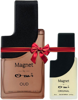 OSSA MAGNET ORIGINAL EDP 30ML & OUD EDP 100ML Eau de Parfum  -  130 ml(For Men & Women)