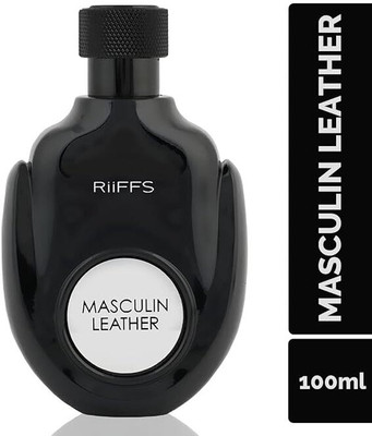 RiiFFS MASCULINE LEATHER EDP 100 ML Unisex Perfume. Eau de Parfum  -  100 ml(For Men & Women)