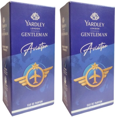 Yardley London Gentleman Aviator eau deparfum ,30 ml each,pack of 2 Extrait De Parfum  -  60 ml(For Men & Women)