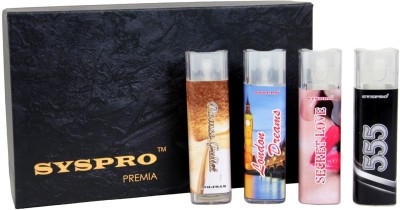 Syspro Secret Love, 555, London Dreams, & Romeo Juliet Combo Perfume for Unisex | Perfume  -  60 ml(For Men & Women)