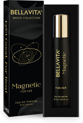 BELLAVITA MOOD COLLECTION Magnetic Perfume for Women|Floral & Amber Notes|Long Lasting| Eau de Parfum  -  15 ml(For Women)