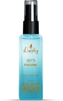 SQUEEKY 90's PARADISE Perfume, Premium Scent | Travel Friendly Mini Perfume Eau de Parfum  -  10 ml(For Men & Women)