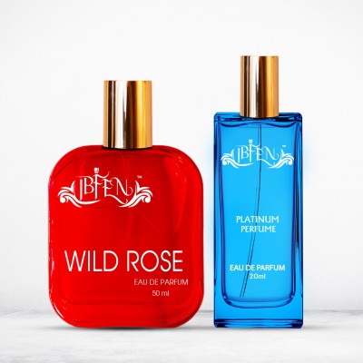 IBFEN Wild Rose Luxury Perfume Set for Men with Long Last Spray| Ideal Gift For Him Eau de Parfum  -  70 ml(For Men & Women)