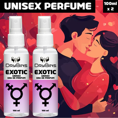 DRYBINS EXOTIC Unisex Combo Citrus & Woody Notes Eau de Parfum  -  200 ml(For Men & Women)