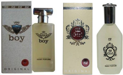 OSR Boy 110ML and Girl 110ML Parfume (Pack of 2) Unisex Perfume for Gifting Perfume  -  220 ml(For Men & Women)