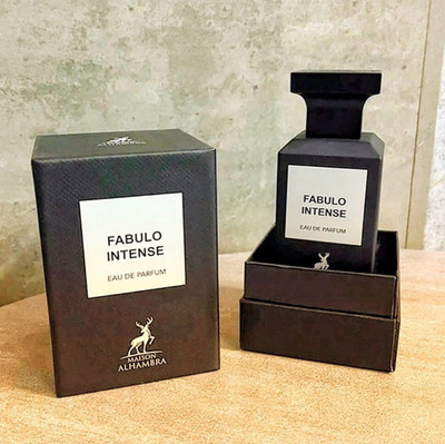 Lattafa Maison Alhambra FABULO INTENSE, 80 ml EDP for Unisex, Arabic Dubai Perfume Eau de Parfum  -  80 ml(For Men & Women)
