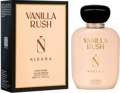 Nisara Vanilla Rush Long Lasting Ambery Vanilla Eau De Parfum - 100 ml (For Women) Eau de Parfum  -  100 ml(For Women)