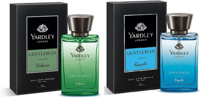 Yardley London 1 ROYALE PERFUME , 1 URBANE PERFUME 50ML EACH , PACK OF 2 Eau de Parfum  -  100 ml(For Men)