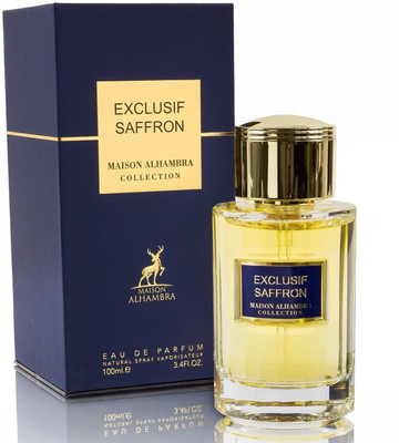 Maison Alhambra Exclusif Saffron EDP 100ml Eau de Parfum  -  100 ml(For Men & Women)