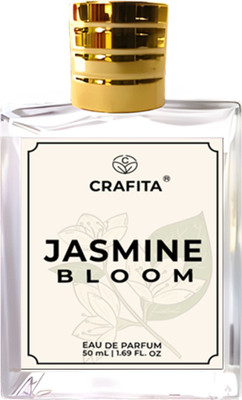 CRAFITA Jasmine Bloom Unisex | Gorgeous Floral Jasmine | Long-Lasting Signature Scent | Perfume  -  50 ml(For Men & Women)