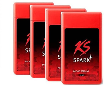 Kamasutra Spark Pocket Perfume, Pack of 4, 18 ml Each Perfume  -  72 ml(For Men)