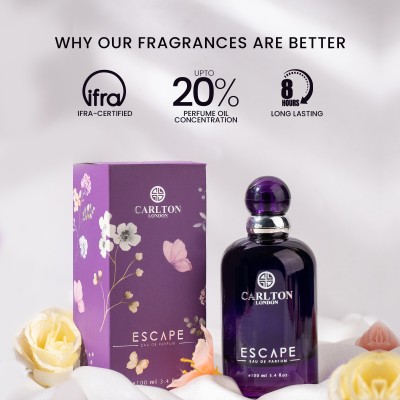CARLTON LONDON Escape Perfume 100 ml | Eau de Parfum for Women Eau de Parfum  -  100 ml(For Women)