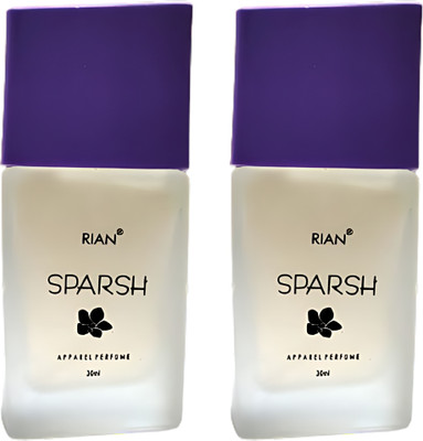 RIAN Sparsh Apparel Perfume 30ml Pack of 2 Eau de Parfum  -  60 ml(For Men & Women)