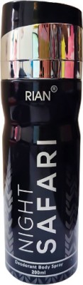 RIAN Night Safari Body Spray Perfume  -  200 ml(For Men & Women)