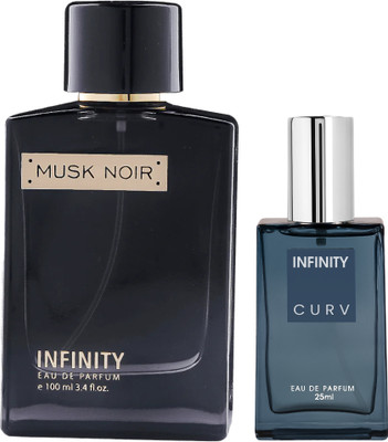 INFINITY Musk Noir 100ml & Curv 25ml Long Lasting Perfume Eau de Parfum  -  125 ml(For Men & Women)