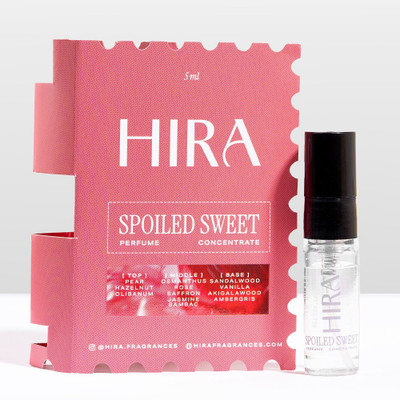 HIRA Spoiled Sweet Juicy Pear & Rose Wrapped In Warmth Eau de Parfum  -  5 ml(For Women)