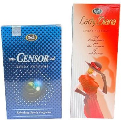 MONET un-GENSOR-ed 30ML & LADY DIANA 30 ML PERFUME Eau de Parfum  -  60 ml(For Women)