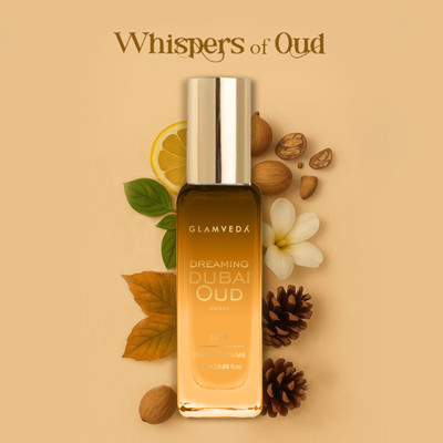 GLAMVEDA Dreaming Dubai Oud Pure Perfume|Premium Unisex,Long-Lasting,Luxury Arabian Scent Perfume  -  20 ml(For Men & Women)