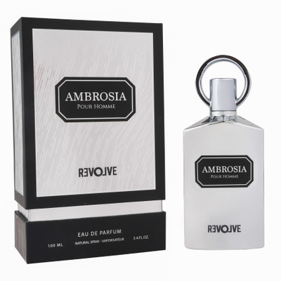 Revolve Ambrosia Silver Edp Perfume | Long Lasting & Luxury Eau de Parfum  -  100 ml(For Men & Women)