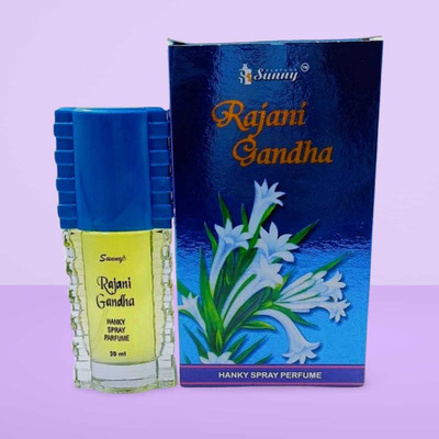 sunny Rajani Gandha Perfume For Men Women 30 ml Long-Lasting Floral Hanky Spray Perfume  -  30 ml(For Men & Women)